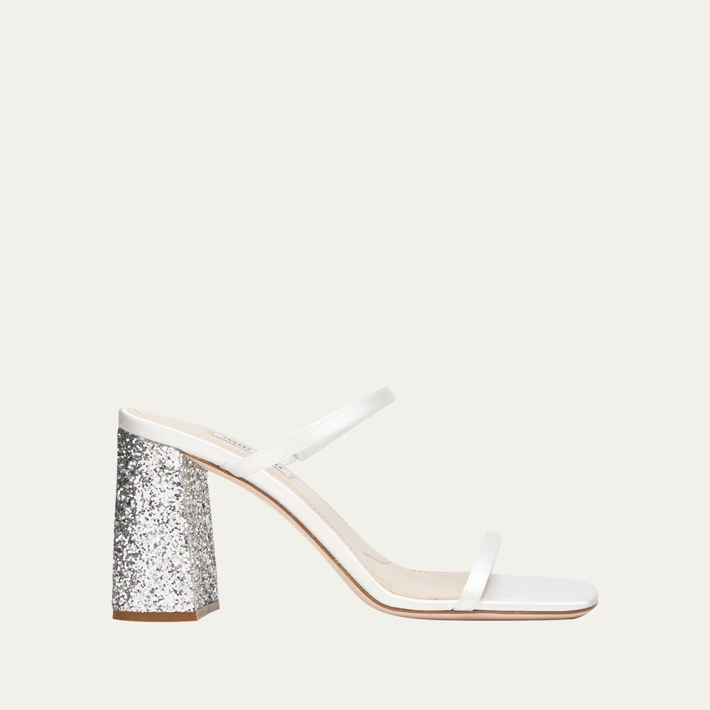 Miu Miu glitter heels